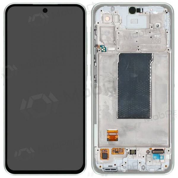 Οθόνη Samsung Galaxy A36 (πράσινη) (με πλαίσιο) (γνήσια)