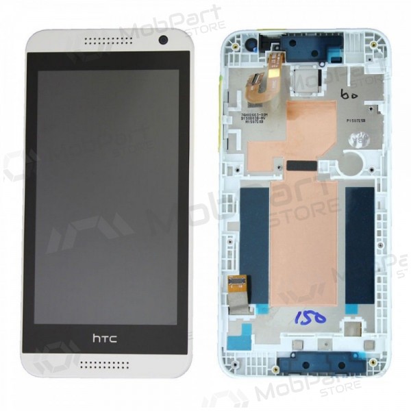 HTC Desire 610 οθόνη (άσπρο) (με πλαίσιο) (service pack) (γνησια)