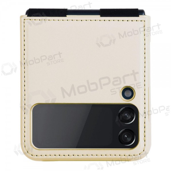 Θήκη Samsung Galaxy Z Flip4 - Nillkin Leather (χρυσό)