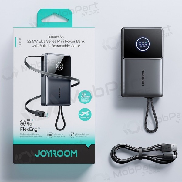 Εξωτερική μπαταρία Power Bank Joyroom JR-PR1 22.5W 10000mAh μαύρος