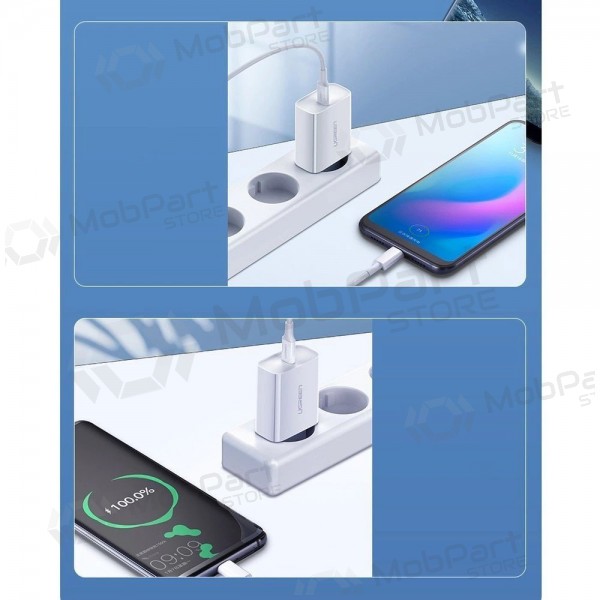 Φορτιστής buitinis Ugreen CD137 USB-C 20W 3A άσπρο