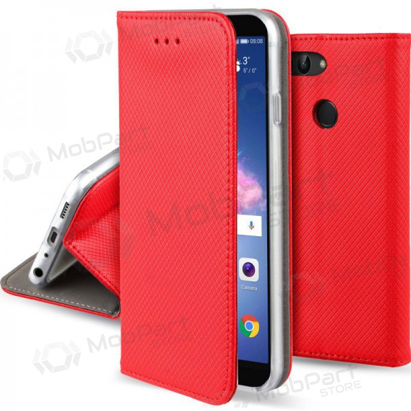 Θήκη Apple iPhone 12 / 12 Pro - Smart Magnet (κόκκινη)