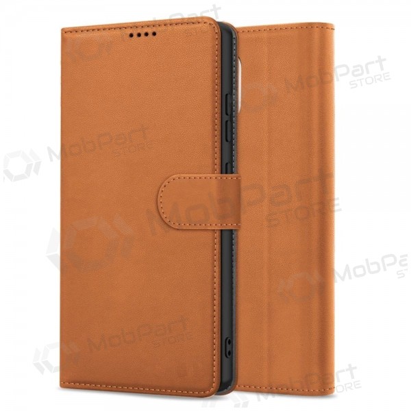Θήκη Xiaomi Redmi 15C, Poco C85 -Fancy Wallet- (καφέ)