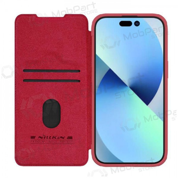 Θήκη Apple iPhone 14 Pro - Nillkin Leather (κόκκινη)