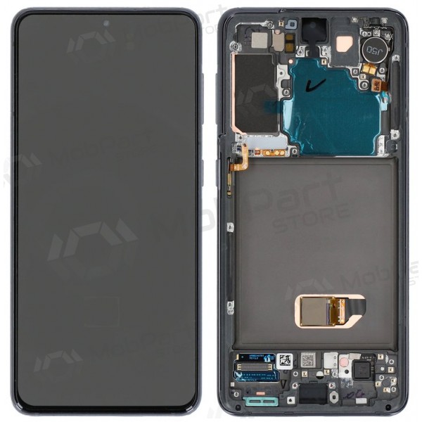 Samsung Galaxy S21 5G οθόνη (γκρί) (με πλαίσιο) (γνησια)
