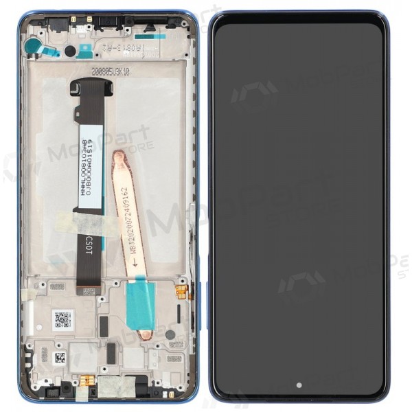 Xiaomi Poco X3 Pro οθόνη (μπλε) (με πλαίσιο) (γνησια)