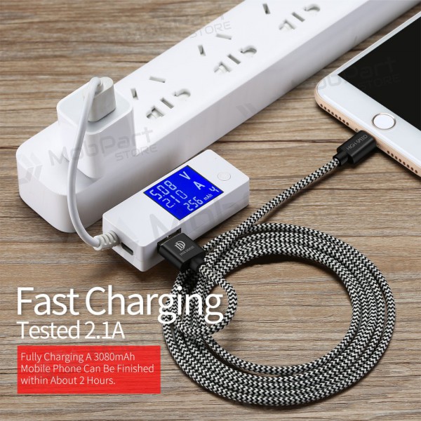 USB καλώδιο Dux Ducis K-ONE Lightning FastCharging 1.0m