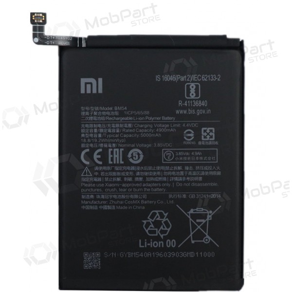 Xiaomi Redmi Note 9T μπαταρία, akumuliatorius (BM54)