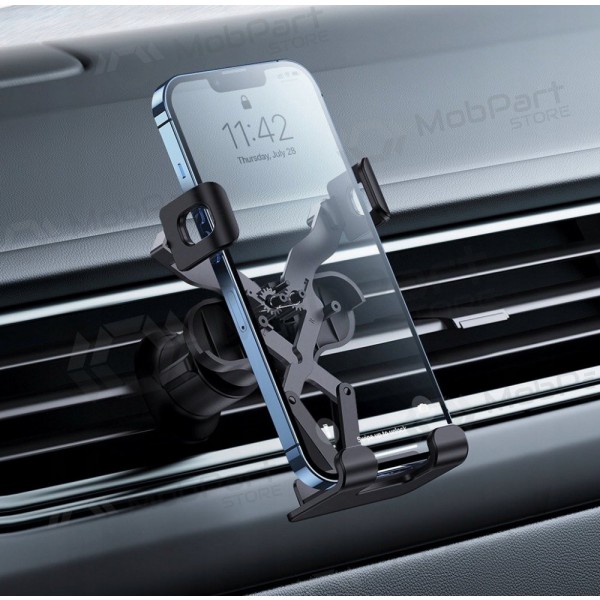 Θήκη τηλεφώνου αυτοκινήτου Baseus mounted on ventilation grilles, magnetic, μαύρος SUWX010001