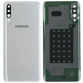 Samsung A705 Galaxy A70 2019 πίσω κάλυμμα μπαταρίας (άσπρο) (μεταχειρισμένος grade B, γνησια)