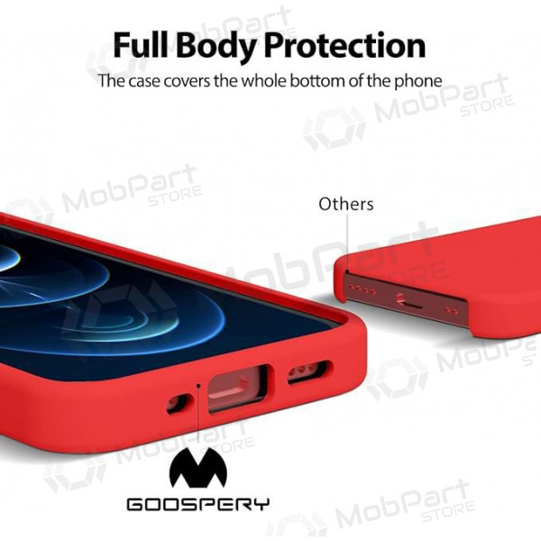 Θήκη Apple iPhone 16 Plus Mercury - Silicone Case (κόκκινη)