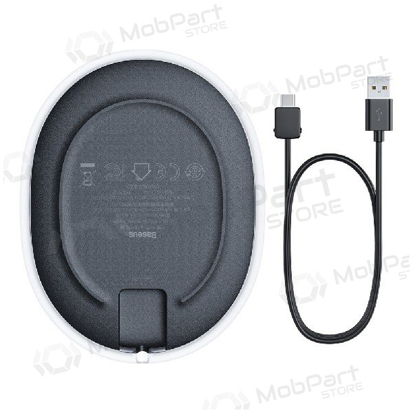 Ασύρματος φορτιστής Baseus Jelly 15W (supports QI standard) (μαύρος)