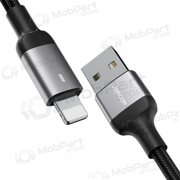 USB καλώδιο Joyroom S-UL012A10 USB to Lightning 2.4A 1.2m μαύρος