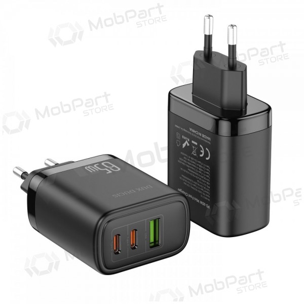 Φορτιστής Dux Ducis C110 2xPD + Quick Charge 3.0 (μαύρος)