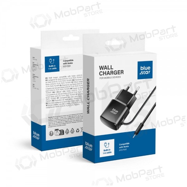 Φορτιστής τηλεφώνου Blue Star TFK-TC-1100B 3 W Nokia μαύρος