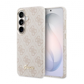 Θήκη Samsung Galaxy S26 - Guess PU 4G Script Metal Logo Magnetic