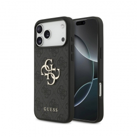 Θήκη Apple iPhone 18 Pro Max - Guess PU 4G Metal Logo