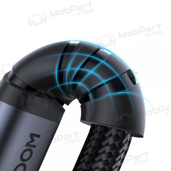 Audio καλώδιο Joyroom SY-A08 3,5mm to 3,5mm 1.2m μαύρος