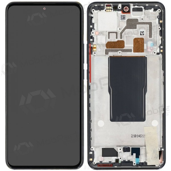 Xiaomi 12T / 12T Pro οθόνη (μαύρος) (με πλαίσιο) (Premium)