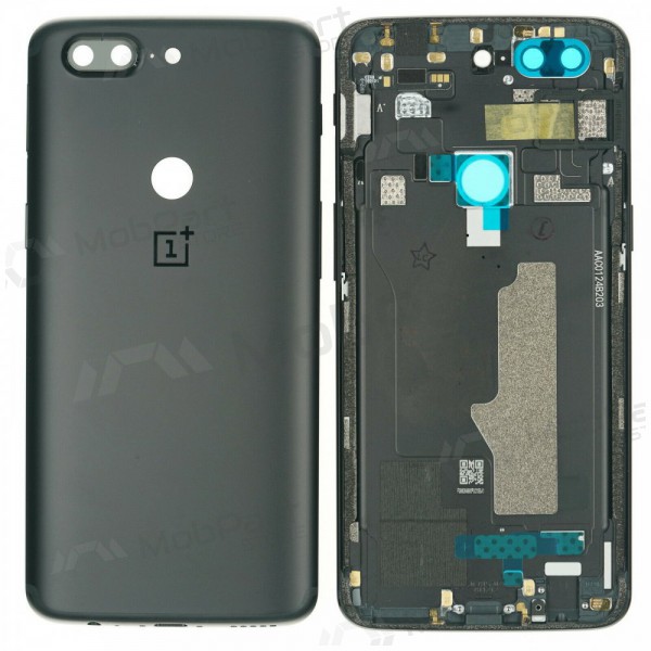 OnePlus 5T πίσω κάλυμμα μπαταρίας μαύρος (Midnight Black) (μεταχειρισμένος grade A, γνησια)