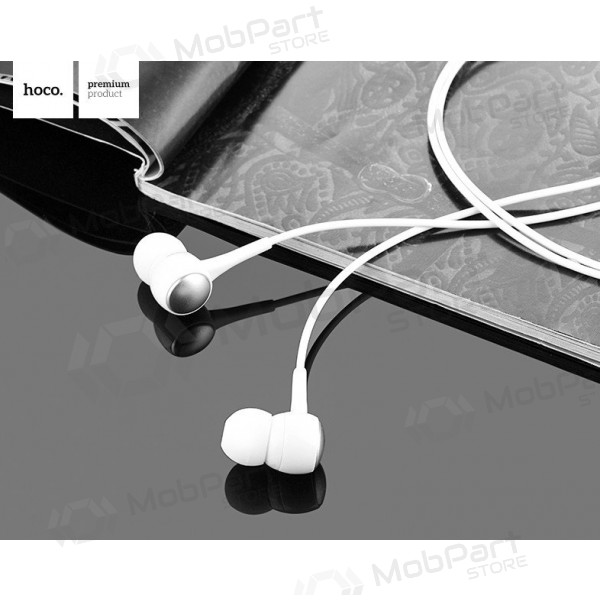 Handsfree ακουστικα HOCO M19 3,5mm (άσπρο)
