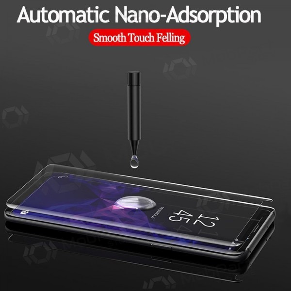 LCD apsauginis stikliukas Nano Optics 5D UV Glue Samsung S928 S24 Ultra lenktas διαφανής