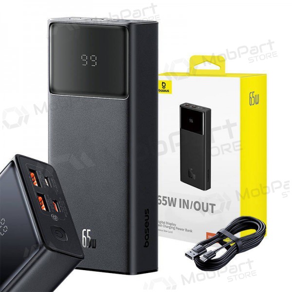 Εξωτερική μπαταρία Power Bank Baseus StarLord 65W 20000mAh μαύρος P10022906113-00