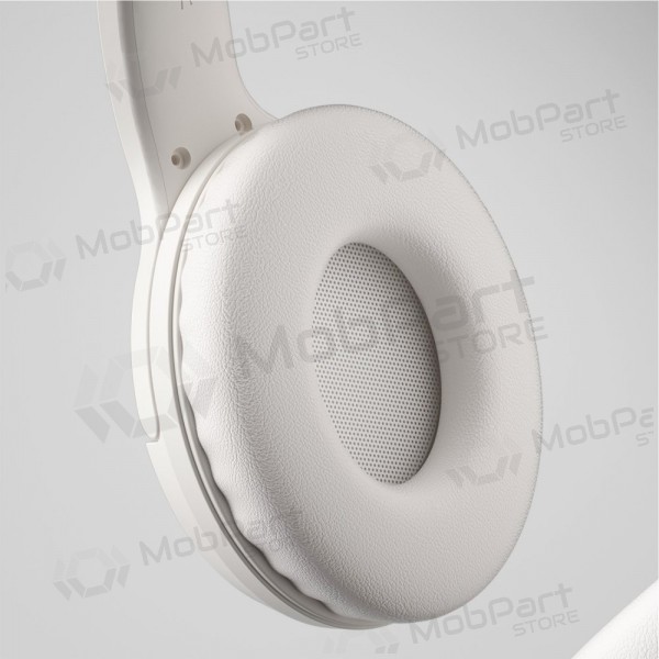 Ασύρματα ακουστικά με μικρόφωνο Dudao X22Pro Bluetooth USB-C λευκά