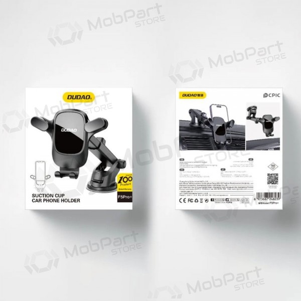 Βάση τηλεφώνου αυτοκινήτου Dudao F5PRO+ για ταμπλό και τζάμι