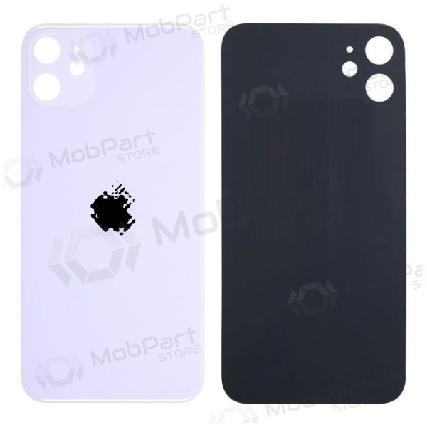 Apple iPhone 11 πίσω κάλυμμα μπαταρίας μωβ (Purple) (bigger hole for camera)