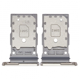 Samsung S918 Galaxy S23 Ultra Dual Υποδοχή κάρτας SIM (Cream Beige) (service pack) (γνησια)