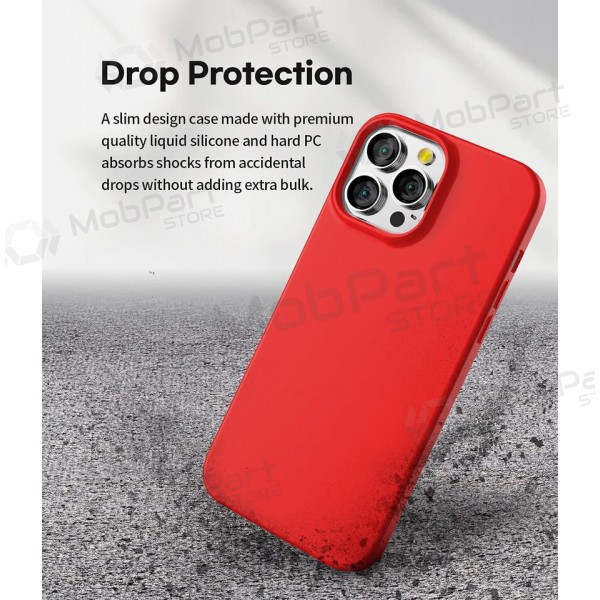 Θήκη Apple iPhone 16 Pro - Mercury Soft Feeling (κόκκινο)