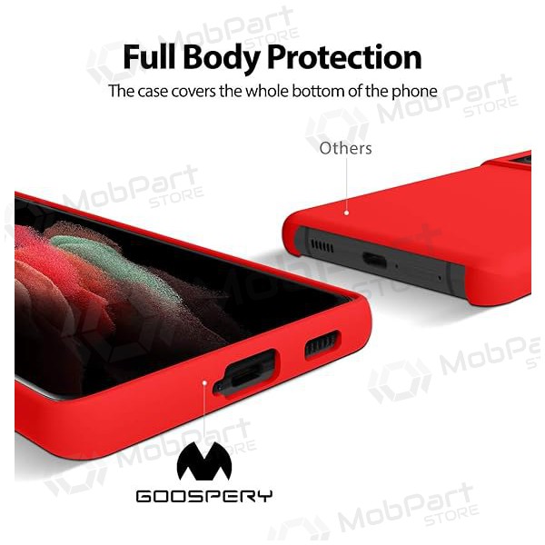 Θήκη Samsung Galaxy A15 Mercury - Silicone Case (κόκκινη)