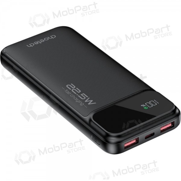 Εξωτερική μπαταρία Power Bank Choetech B728 22.5W 10000mAh μαύρος