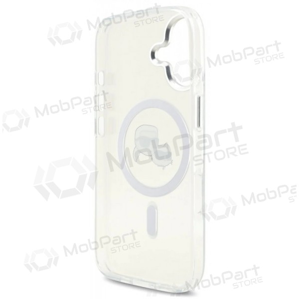 Θήκη Apple iPhone 17 - Karl Lagerfeld IML K&CH Heads Metal Frame MagSafe (διαφανής)