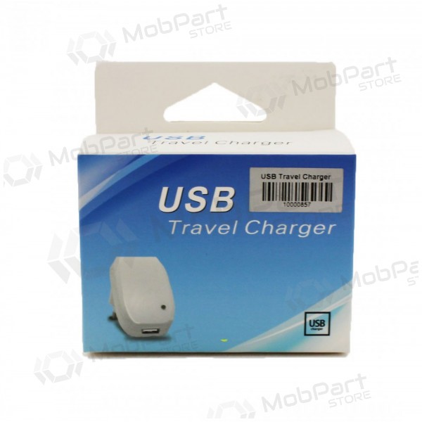 Φορτιστής USB άσπρο (0.5A)