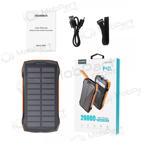 Εξωτερική μπαταρία Power Bank Choetech B657 20000mAh