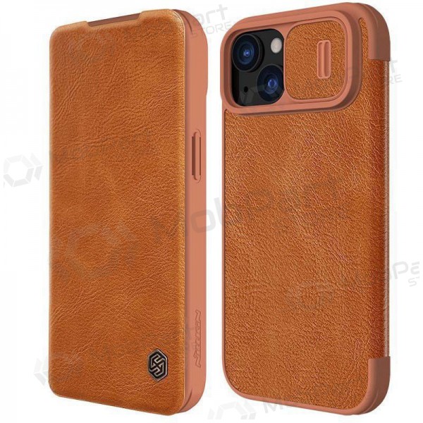 Apple iPhone 14 Plus θήκη „Nillkin Leather“ (καφέ)
