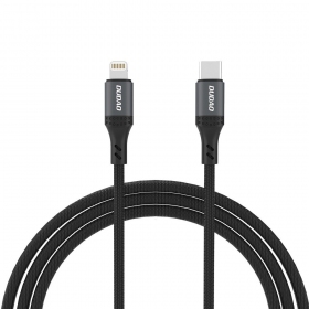 Καλώδιο Lightning Dudao L3CL USB-C σε Lightning 1.2 m 30 W μαύρο