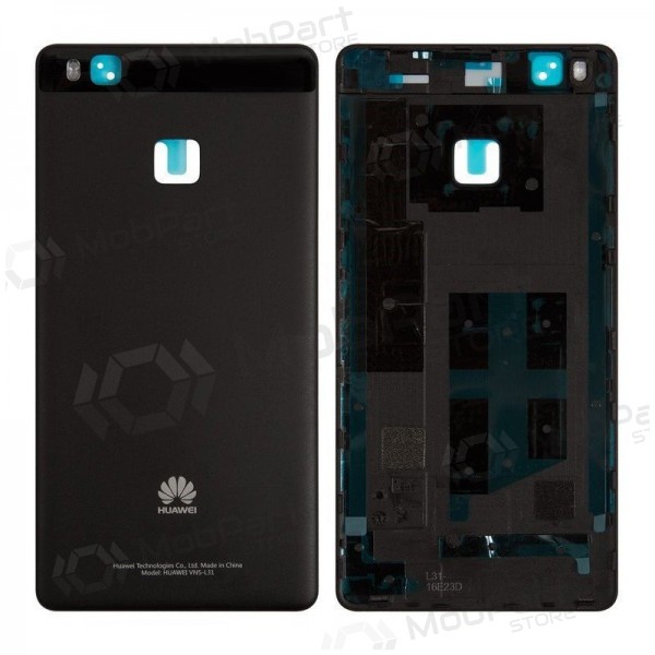 Huawei P9 Lite πίσω κάλυμμα μπαταρίας (μαύρος) (μεταχειρισμένος grade B, γνησια)