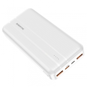 Εξωτερική μπαταρία Power Bank Borofone BJ9A Type-C PD+Quick Charge 3.0 (3A) 20000mAh άσπρο