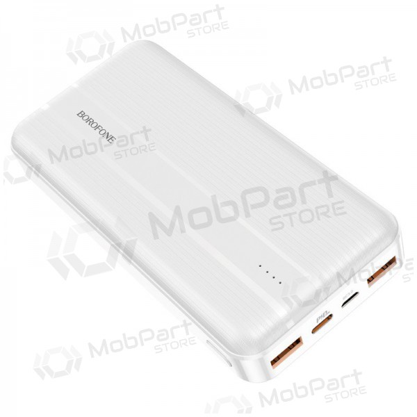 Εξωτερική μπαταρία Power Bank Borofone BJ9A Type-C PD+Quick Charge 3.0 (3A) 20000mAh άσπρο
