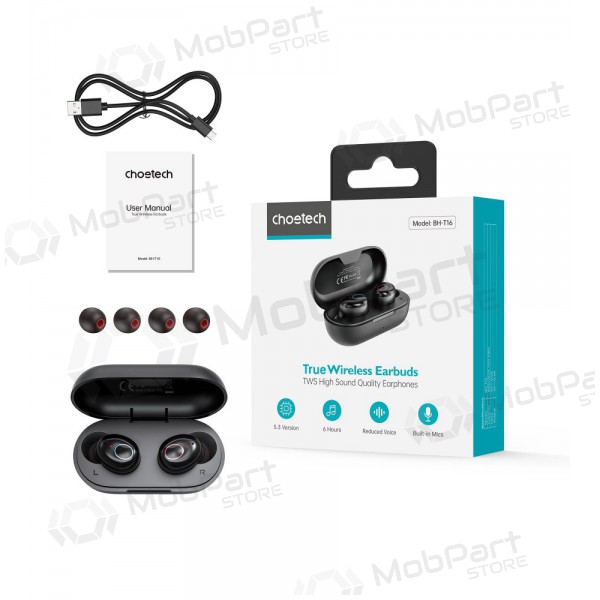 Ασύρματοςs ausinės Choetech BH-T16 Hi-Fi Bean TWS