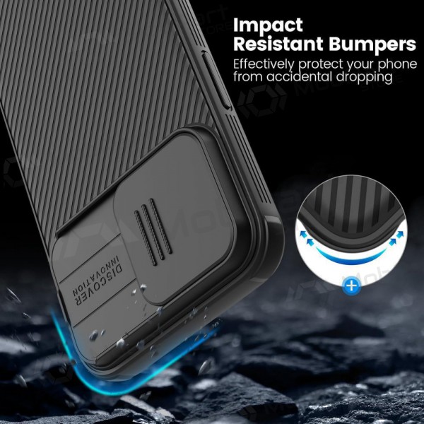 Apple iPhone 15 Plus θήκη „Nillkin CamShield Pro“ (μαύρος)