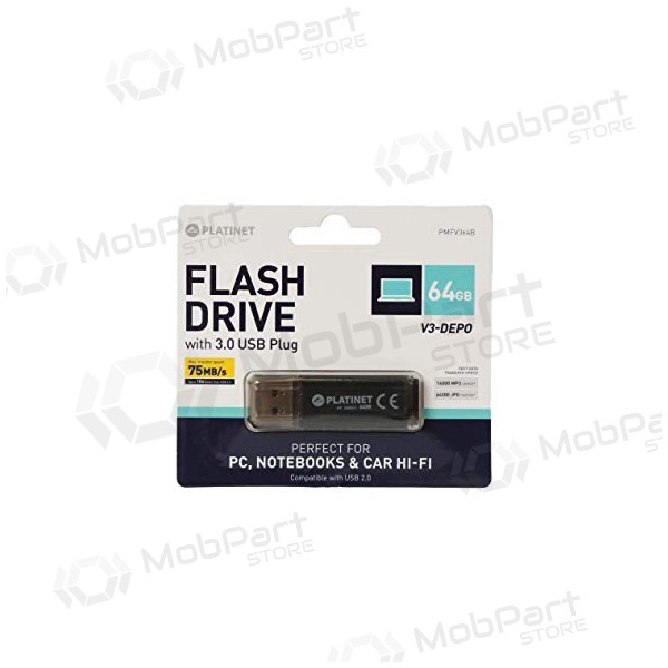Μονάδα flash Platinet 64GB USB 3.0