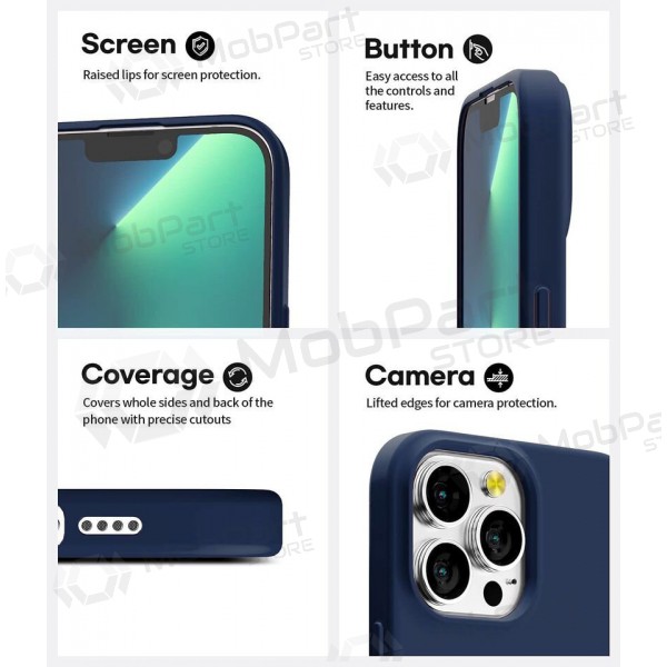 Θήκη Apple iPhone 16 Pro - Mercury Soft Feeling (σκούρο μπλε)
