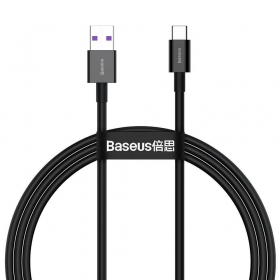 USB καλώδιο Baseus Superior Type-C 66W 1.0m (μαύρος) CATYS-01