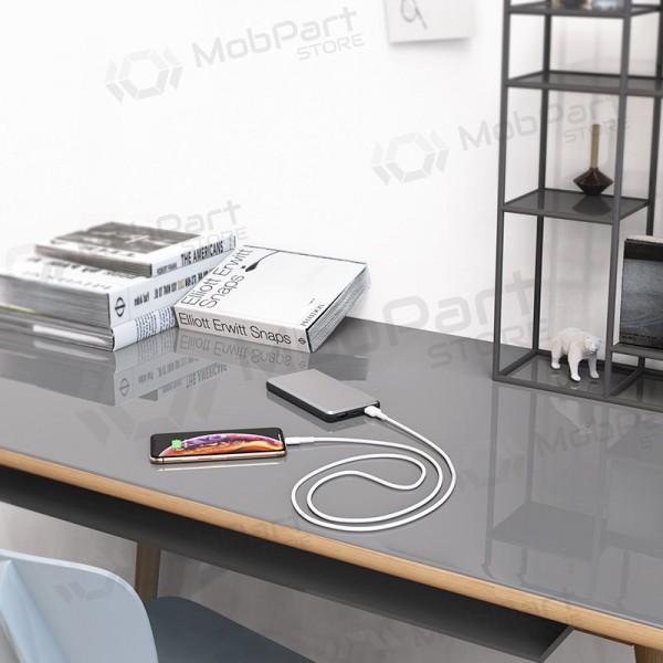 USB καλώδιο Borofone BX30 Lightning 1.0m (άσπρο)