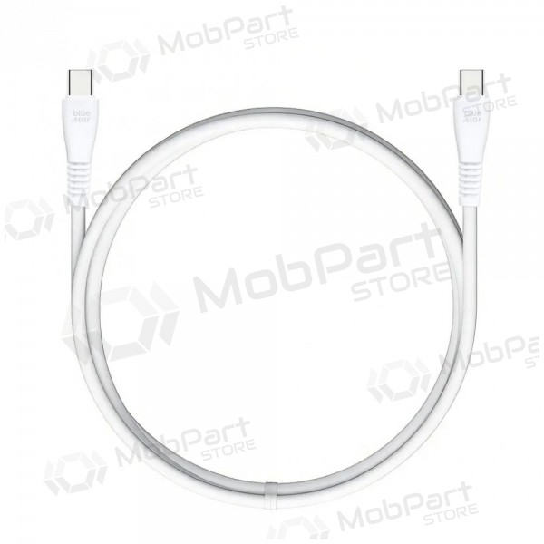 Καλώδιο USB-C Blue Star PJ-DQ1-C USB-C σε USB-C 1 m 60 W λευκό