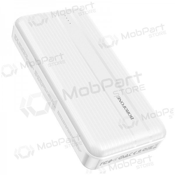 Εξωτερική μπαταρία Power Bank Borofone BJ9A Type-C PD+Quick Charge 3.0 (3A) 20000mAh άσπρο